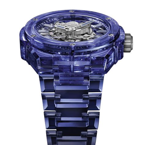 Hublot tourbillon full blue